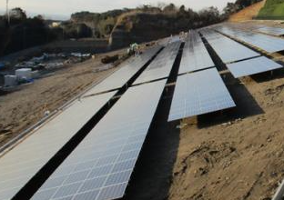 中津三光下秣太陽光発電所工事