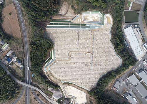 中津三光下秣太陽光発電所工事