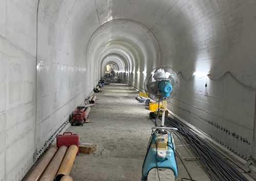 立野ダム右岸下段リムトンネル